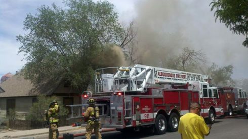 Good To Grow, Liza's photos, house fire in Albuquerque